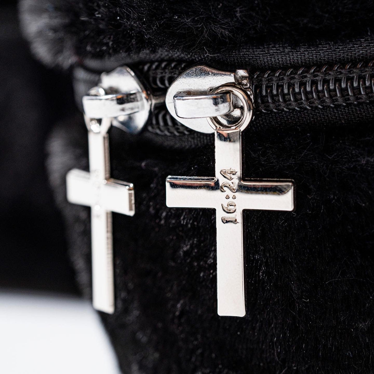 *Pick Up Your Cross Fur Bag
